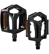 Amazon | Cyfie 自転車ペダル 9/16インチ 滑り止め フラット